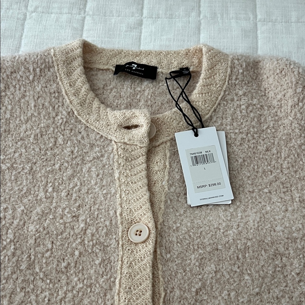 Cozy Cream Sweater 7 for all mankind